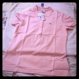 Womens LACOSTE BLOUSE. size 12